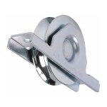 Roue encastre gorge ronde - diamtre 80 mm - pour rail 16 mm torbel industrie