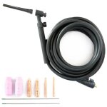 Torche tig à valve 17v connecteur 10 / 25 + accessoires kit de démarrage awelco Torche tig à valve 17v connecteur 10 / 25 + accessoires kit de démarrage awelco