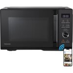 Toshiba - micro - ondes grill combin� pose libre mw3 - sac26sf(bk) 26l, 900w + gril 1000w + convection ...