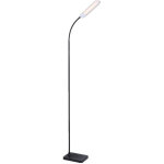 Touch dimmable toning led lecture lampadaire salon chambre flexible cou lampe de lecture protection des ...