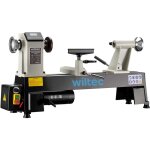 Tour � bois d'�tabli 550w r�glable 650 - 3800 tr / min, porte - outil usinage de bois haute qualit�, ...
