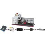 Tour à métaux d'établi hauteur des pointes 75 mm entre - pointes 265 mm alésage 11 mm 0, 45 kw 230v avec ... Tour à métaux d'établi hauteur des pointes 75 mm entre - pointes 265 mm alésage 11 mm 0, 45 kw 230v avec ...