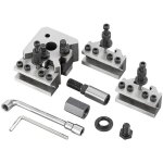 Tourelle porte - outils changement rapide pour tour fervi t00a1