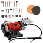 Touret � meuler tc - xg 75 kit (kit pour travaux de polissage / meulage, b�ti m�tallique compact) - einhell ...