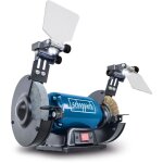 Scheppach - touret mixte sm150lb - puissance 400w - meule en grain 36 �150mm - brosse m�tallique de �150mm ...