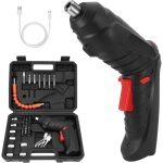 Tournevis �lectrique rechargeable portable, 3, 6 v, avec 47 accessoires sans fil, poign�e � double position ...
