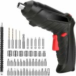 Tournevis �lectrique sans fil, rechargeable, perceuse �lectrique rotative pour travaux de bricolage � ...