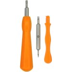 Tournevis pour remplacement de sonnette, jeu d'embouts de tournevis � double extr�mit� pour acc�s � la ...