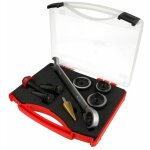 Tox - jeu d'emporte - pièce à vis sanitaire en coffret 8 pièces pour inox Tox - jeu d'emporte - pièce à vis sanitaire en coffret 8 pièces pour inox