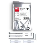 Tox - kipp stopp s�curit� anti - basculement pour meubles (2 pi�ces)
