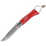 Tradition colours bushwhacker n08 - couteau pliant - 8. 5 cm - rouge - opinel