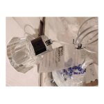 Luminaire suspendu d�co verre cristal 100mm avec lampe halog�ne 33w g9 230v trace s trajectoire 219410 ...