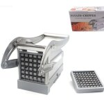 Trancheur de pommes de terre coupe les frites et les pommes de terre au four en acier