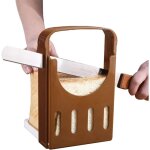 Trancheuse � pain, trancheuse � pain grill� coupe - pain r�glable � 4 �paisseurs machine � trancher couteau ...