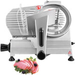 Trancheuse � viande commerciale mophorn trancheuse � charcuterie �lectrique 200 w, lame en acier au carbone ...