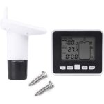 Transmetteur de capteur de niveau d'eau ultrasonique avec sonde pour puit - capteur de profondeur de ...