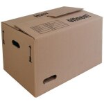 Transpak - carton de d�m�nagement carton ondul� l501xl351xh336 mm double cannelure marron