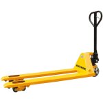 Transpalette manuel 1800 kg ayerbe 580750 avec fourches longues