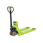 Transpalette manuel peseur - fourches 1185x555mm - charge max 2500kg - haute prcision  0. 05% - balance ...