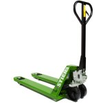 Transpalette, vert, charge 2 500 kg, longueur des fourches 1 150 mm, chariot �l�vateur manuel, transpalette, ...