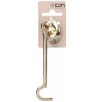 Edm - heurtoir de bateau 125mm laiton poli en bote suspendue 85148