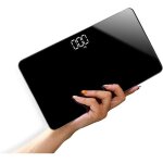 Travel scale for body weight, venugopalan small portable body weight scales digital bathroom mirror scale ...