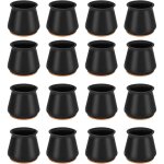 Treetalk - erqvhqv protection pied de chaise, 16 pcs couvre - jambes de chaise en silicone chaise casquettes ...