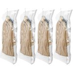 Treetalk - sacs de rangement sous vide pour v�tements suspendus, 4 paquets (105 � 70 cm), sac sous vide ...