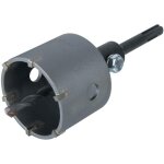 Tr�pan ct avec axe pilote sds - plus - diam�tre 83 mm - profondeur de coupe 46 mm. foret centreur - r�f. ...