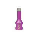 Sidamo - trpan diamant  sec pour meuleuse m14 - d. 12 mm lu 35 mm - cramique / grs / granit