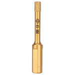 Tr�pan diamant� 6mm pour carrelage, marbre et pierre avec refroidissement int�gr�, outil de per�age haute ...