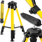 Tr�pied pour laser, niveaux et projecteurs, t�lescopique support aluminium 44?119 cm avec filetage 5 ...