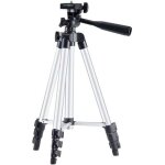 Tr�pied t�lescopique pour niveau laser, compatible avec dewalt et makita, argent, id�al pour chantier ...