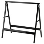 Tr�teau en acier, capacit� de charge maximale de 100 kg - jeu de 2 pi�ces.