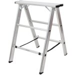 Tr�teau en aluminium charge admissible 150 kg, support double 16 cm, repliable, tr�teau repliable, tr�teau ...