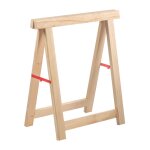 Trteau bois - pin massif - hauteur 80 cm - largeur 73, 5 cm