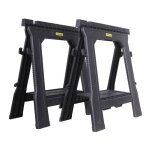 Tr�teau professionnel - charge : 450 kg / paire - dimensions : 693 x 105 x 815 mm stanley