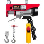 Treuil � c�ble �lectrique 250 kg palan �lectrique avec t�l�commande filaire 4 m treuil - palan 510 w ...