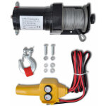 Treuil lectrique 12 volts 907 kg outils atelier garage