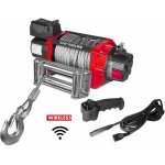 Treuil lectrique 12v 8164 kg cble 22m acier tlcommande sans fil mw tools sel820012