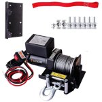 Treuil lectrique 1350kg 12v treuil de levage avec tlcommande tire les bateaux