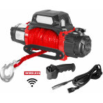 Treuil �lectrique 24v 5443kg c�ble 26m synth�tique t�l�commande sans fil mw tools sel550024sr