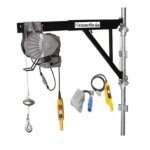 Treuil �lectrique � potence extensible 24 v hauteur de travail 23 m max, charge 200 kg max - haemmerlin ...