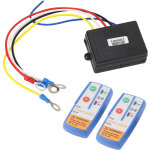 Treuil �lectrique sans fil 12v avec t�l�commande pour camion, suv, atv (45m)