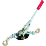 Treuil de halage � levier 1000kg c�ble 4mm acier