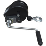 Treuil manuel auto - freiné 1750 kg sangle renforcée 8 m Treuil manuel auto - freiné 1750 kg sangle renforcée 8 m