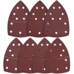 Vurahome - triangles disques de pon�age, 80pcs papier abrasifs, 11 trous papier de verre de 40 / 60 / ...