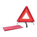 Triangle de s�curit� r�fl�chissant norme ece r27 avec sac de de transport longueur 440mm largeur 390mm ...