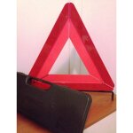 Triangolo auto stradal emergenza catarifrangente sécurité omologato Triangolo auto stradal emergenza catarifrangente sécurité omologato