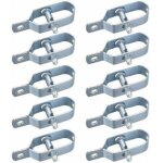 Trimec - 10 pi�ces tendeur grillage, tendeur de cl�ture, tendeurs � fil barbel�, kit de connecteurs tendeur ...